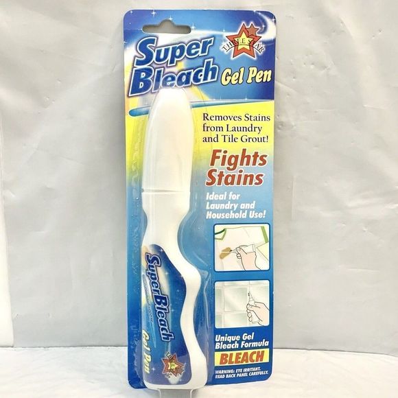 Other Three Star Super Bleach Gel Pen Removes Stains From Laundry And